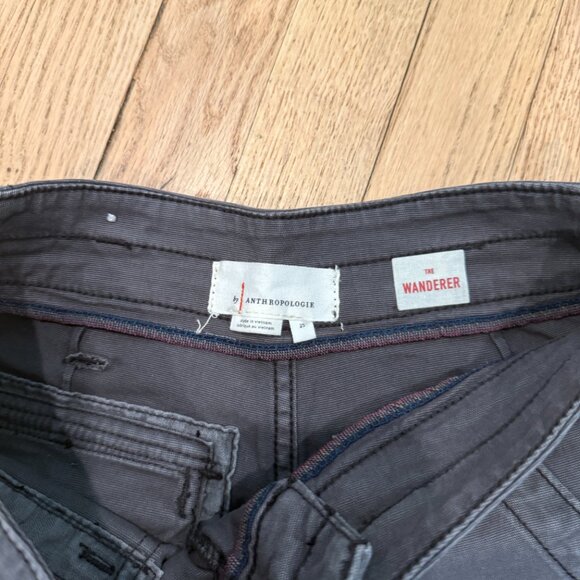 Anthropologie The Wanderer High Rise Cargo Pants NWOT Size 25 - Picture 8 of 8